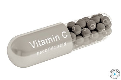 Picture of a Vitamin C Capsule