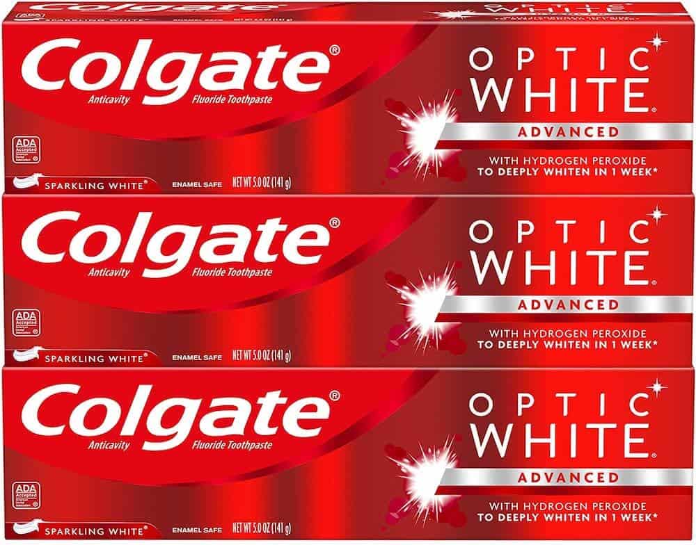 Optic White toothpaste